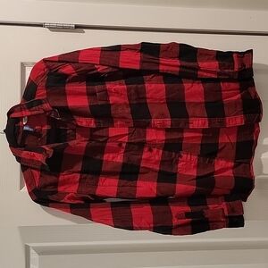 H&M Women’s Divided Plaid Long Sleeve, Size XS, NWOT.